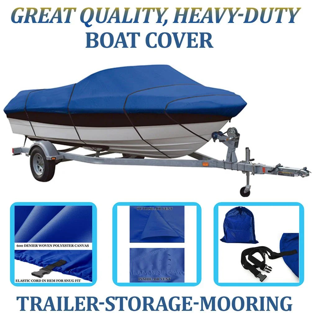Blue Boat Cover for Scout Boats 201 Bay Scout 2009 2010 2011 2012 R6321