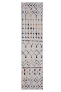 Ivory 2 ft. x 8 ft. Moroccan Style Area Rug U99933