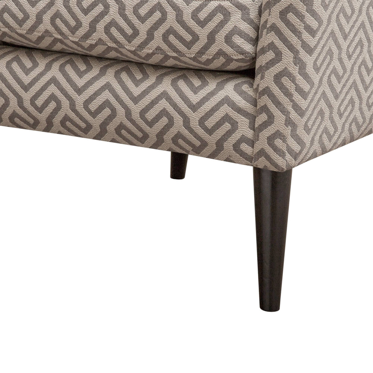 Grey Concave Club Chair R775