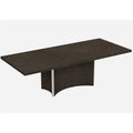 Gray Glossy Finish Dining Table G7350