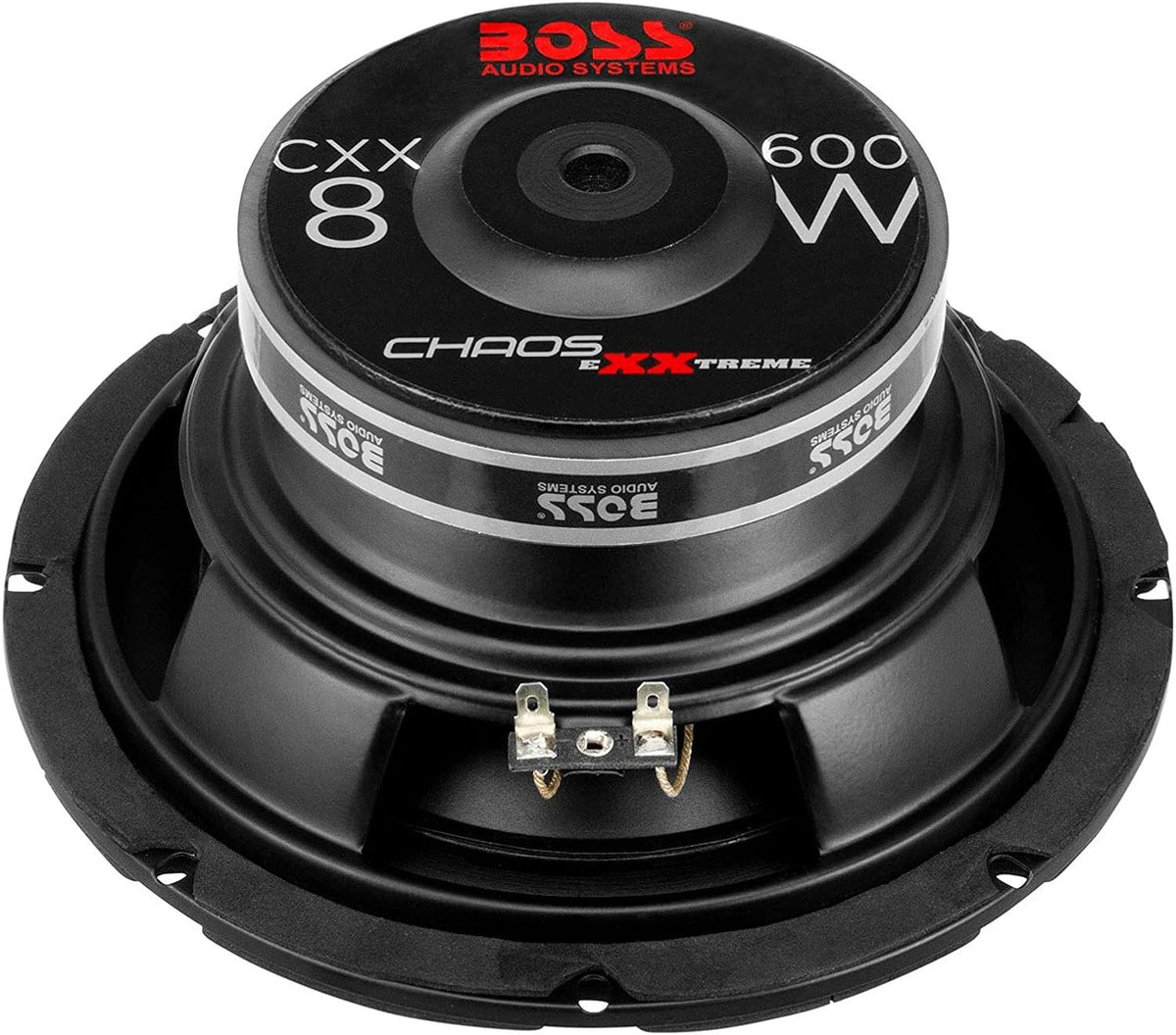 600-Watt 8-Inch Car Subwoofer Audio Speaker, Pack of 2 I496