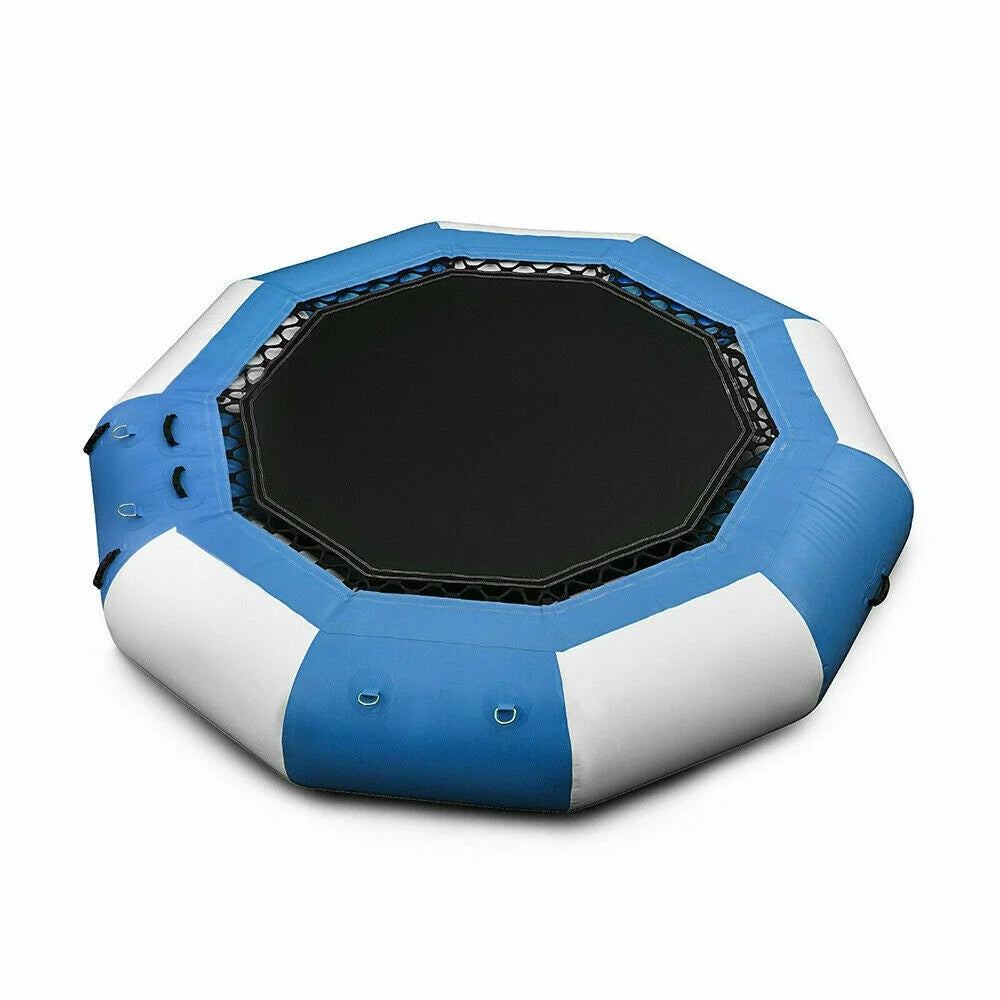 17Ft Inflatable Water Trampoline Floating Bouncing Water Bouncer Y5816