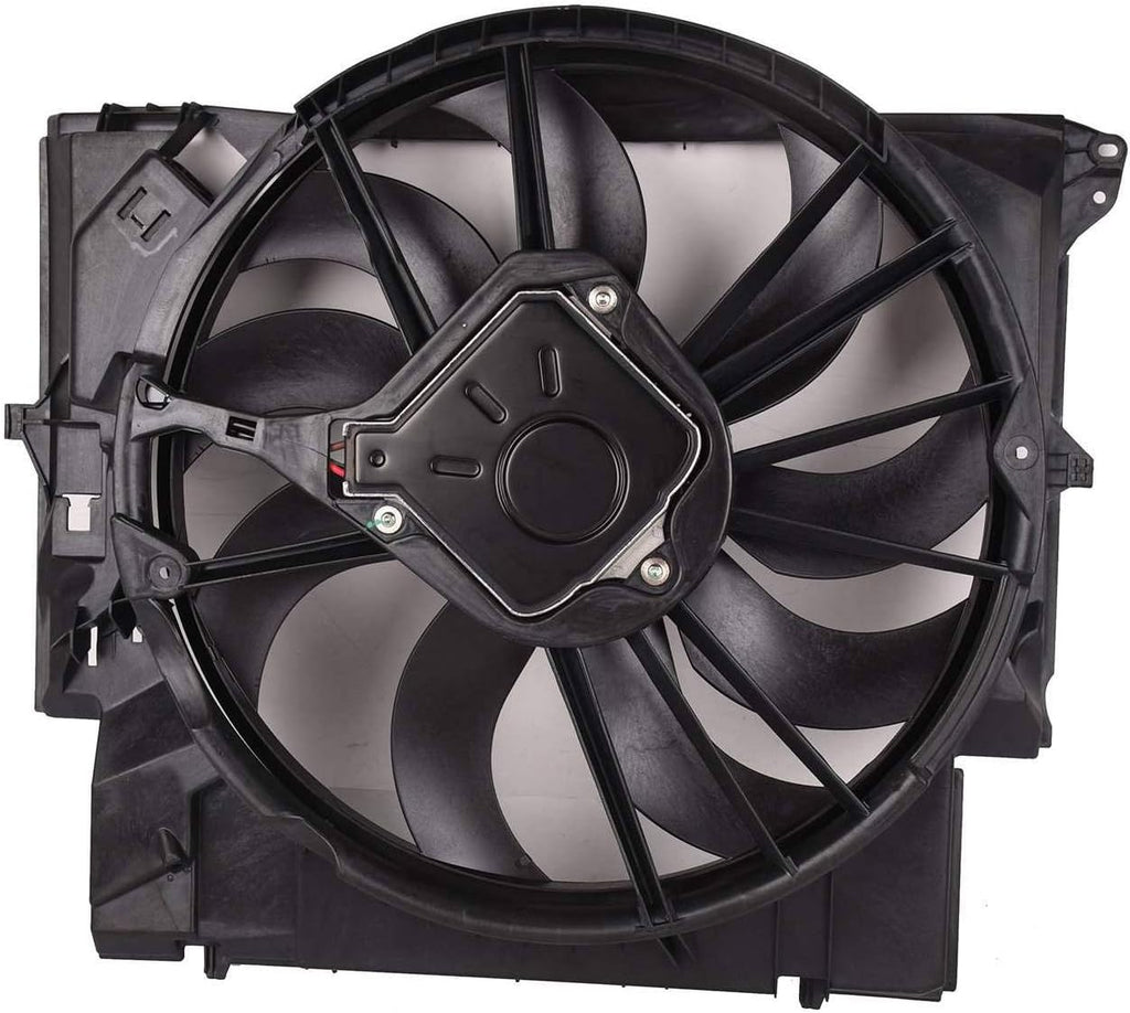 Radiator Cooling Fan Assembly for BMW 135i 335i X1 Z4 2007-2016 Q6706