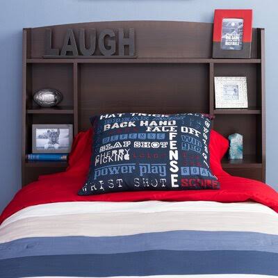 Twin Bookcase Headboard B228
