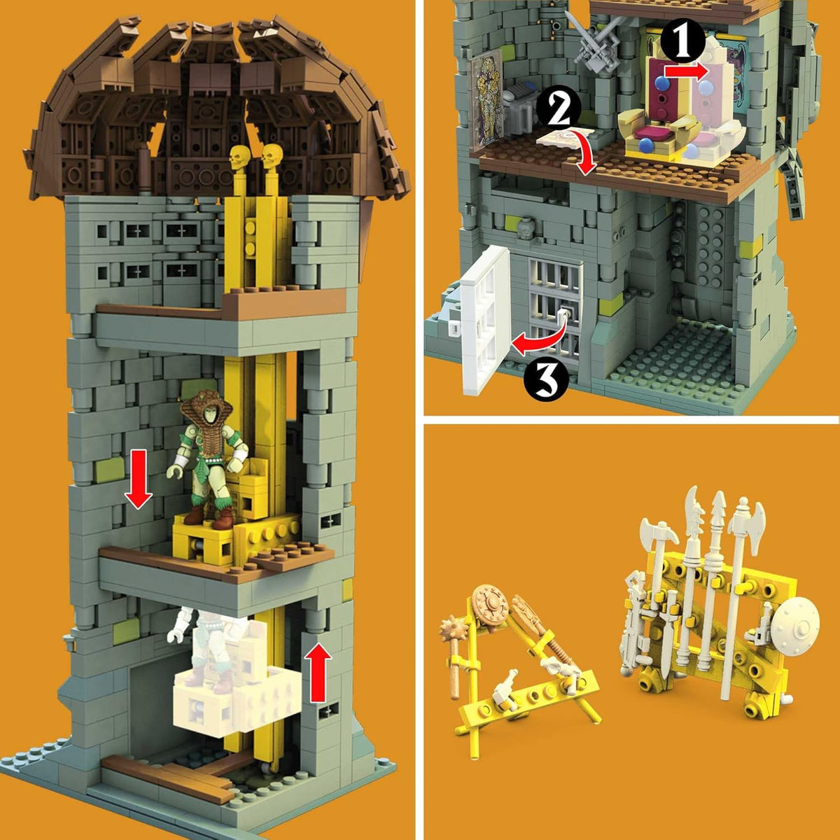 Castle Grayskull Construction Set E682015
