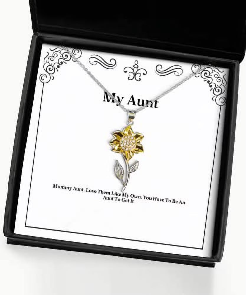 Aunt Sunflower Pendant Necklace N90883
