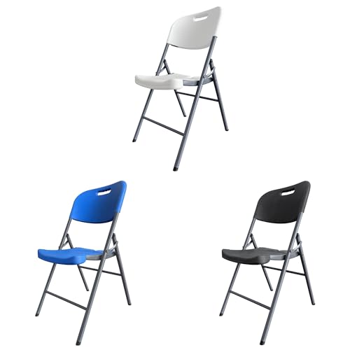 White 4-Pack Folding Plastic Chair E13553