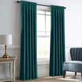 Black Velvet Curtains 2 Panels 52" W x 84" L Q788