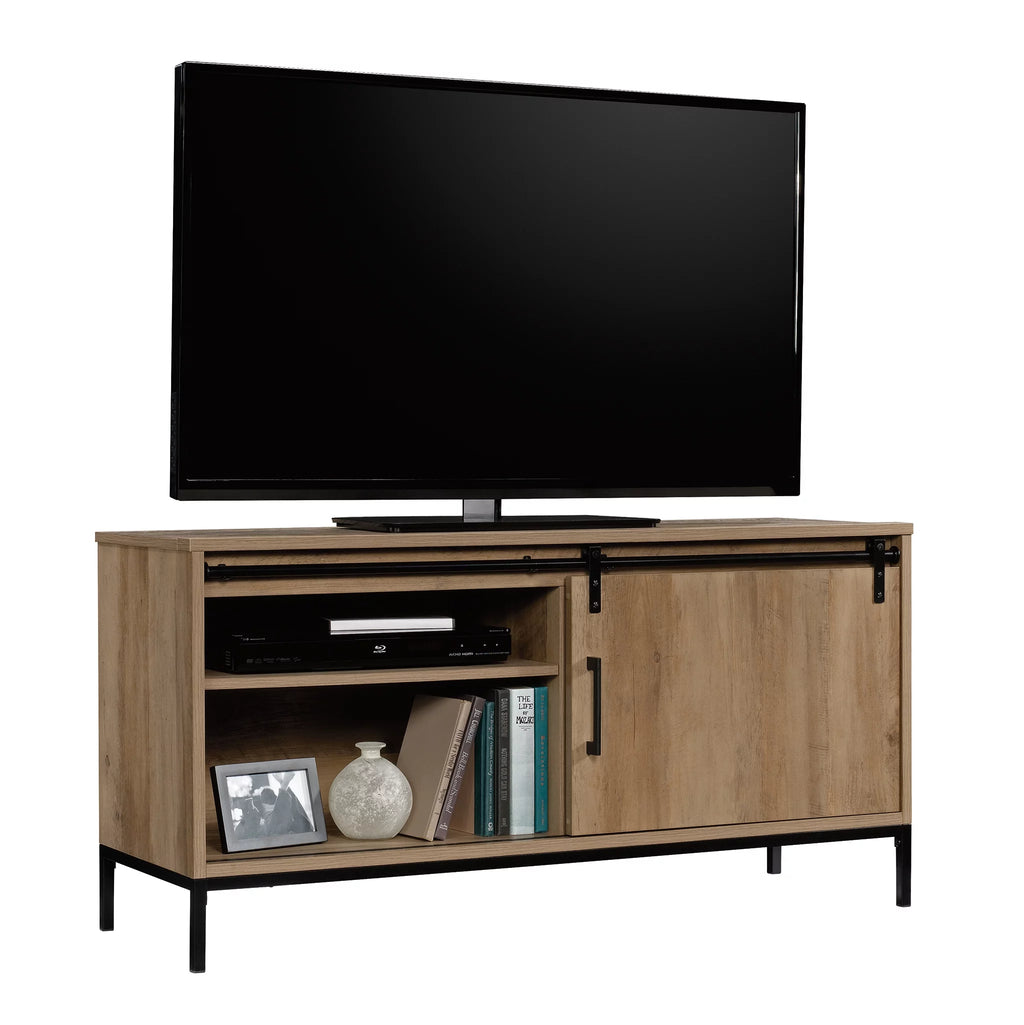 Rustic Weathered Oak Finish TV Stand C410