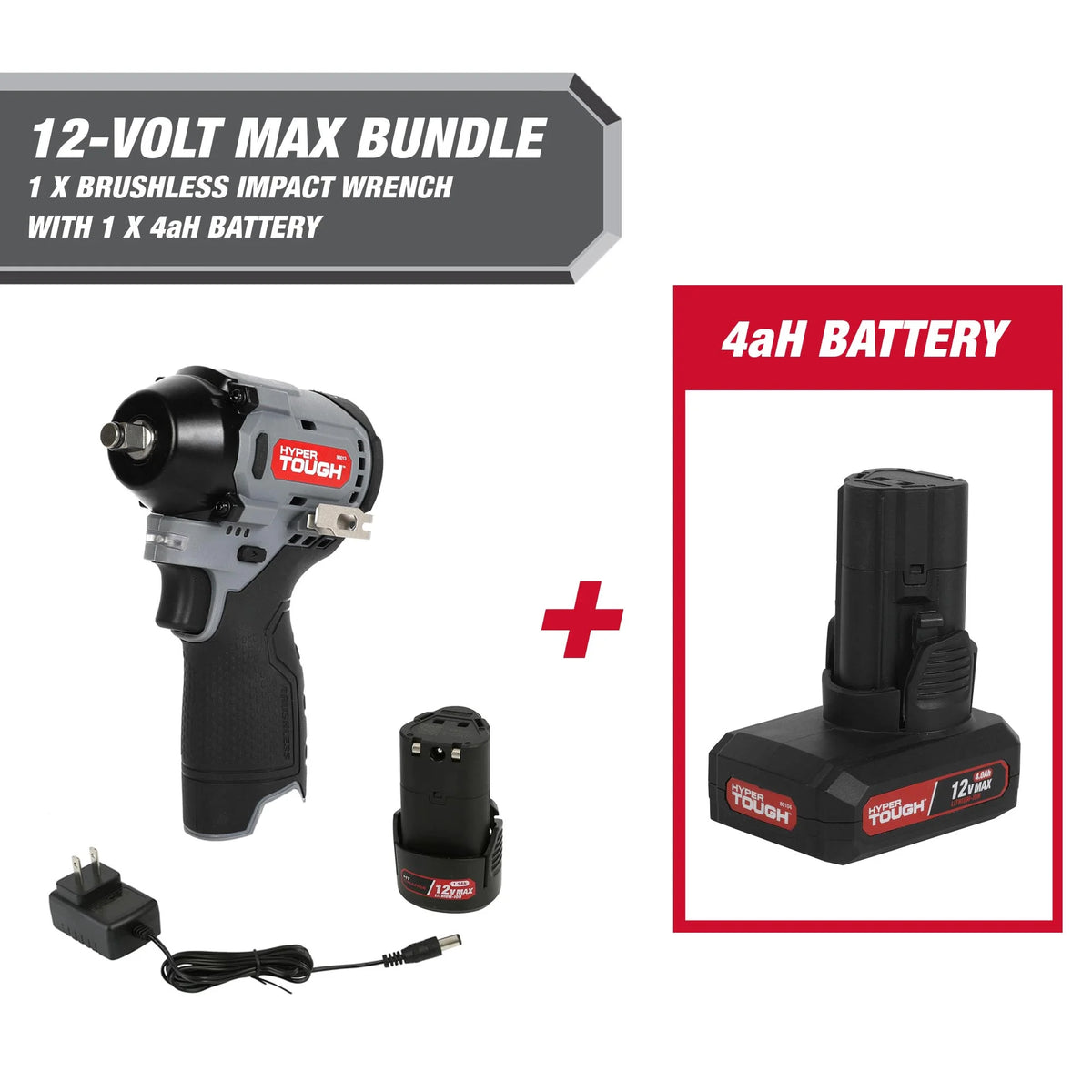 12-Volt Cordless Brushless Impact Wrench V371