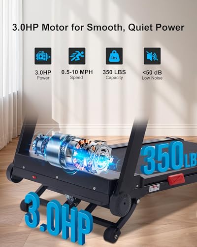20% Incline 3.0HP 10 MPH Running Machine with 18.5" Wide Belt I8645
