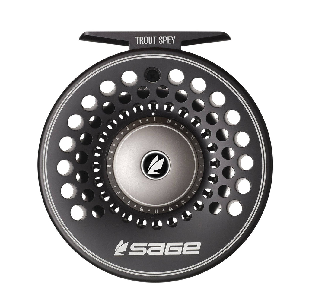 Sage Trout Spey Fly Reel - 3/4/5 - Stealth/Silver Z287954