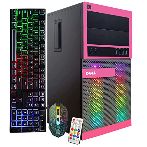 Gaming Desktop PC Intel Core i7 4th Gen 3.4GHz NVIDIA GeForce GT 1030 2GB 16GB RAM 512GB SSD Windows 10 Professional B841