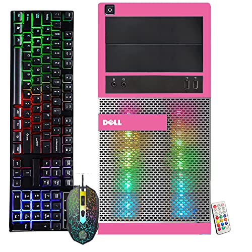 Gaming Desktop PC Intel Core i7 4th Gen 3.4GHz NVIDIA GeForce GT 1030 2GB 16GB RAM 512GB SSD Windows 10 Professional B841