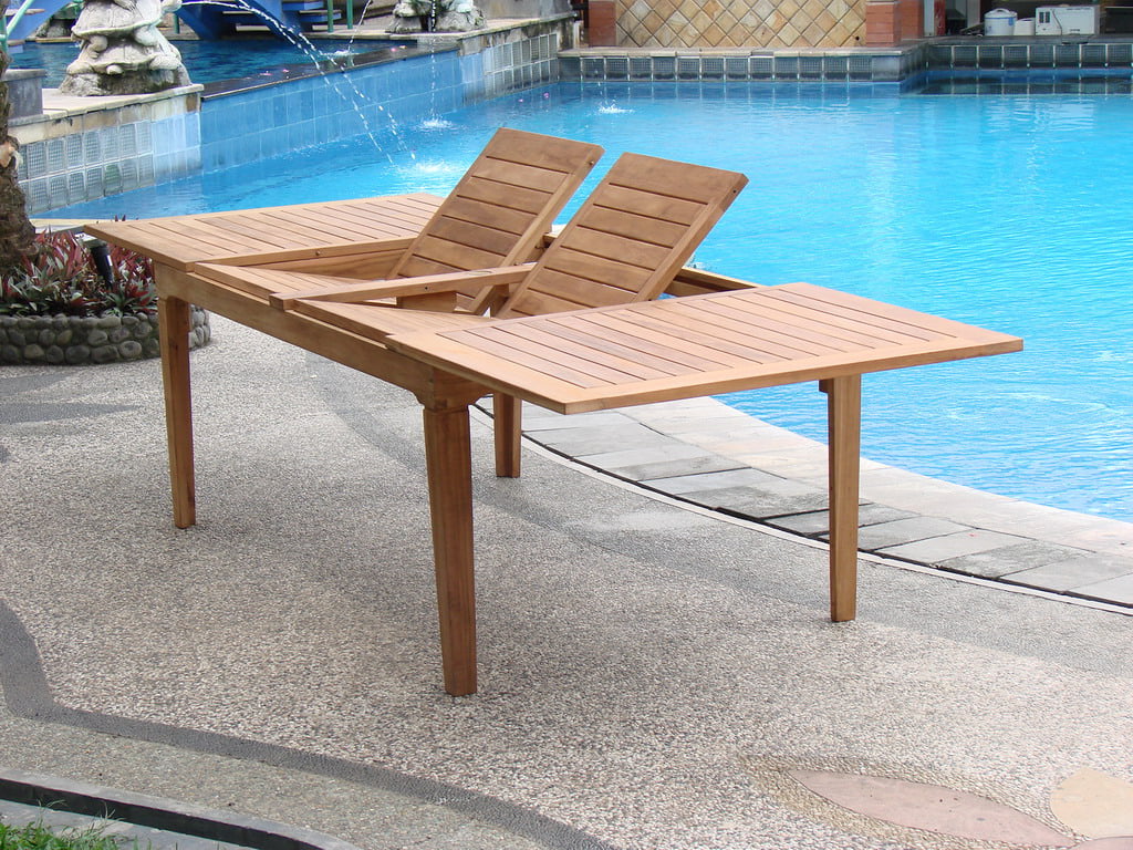 7 Pc Teak Dining Set E4716