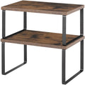 2 Piece Expandable Stackable Countertop Organizer V148213