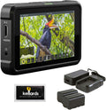 4K HDMI HDR Photo & Video Monitor with Power Kit & Screen Cleaning Wipes (5-Pack) Bundle I53513