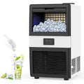 100 lbs Stainless Steel Commercial Ice Machine Y554