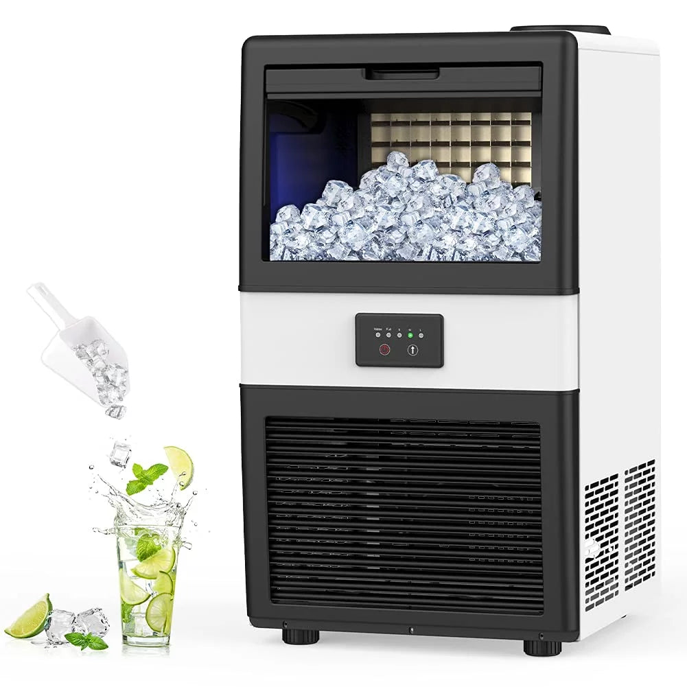 100 lbs Stainless Steel Commercial Ice Machine Y554