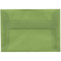 Translucent Vellum Invitation Envelopes, Leaf Green, Bulk 250/Box D69087