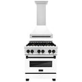 30 In. Dual Fuel Range and Range Hood in Stainless Steel L777