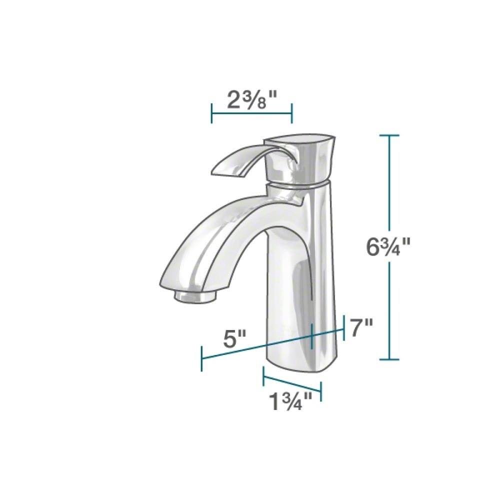 Vitreous China Vessel Bathroom Sink with Faucet and Overflow I302057