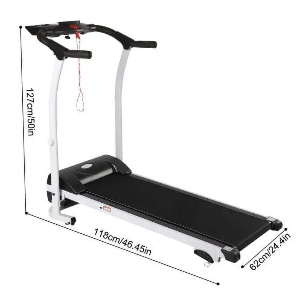 Folding Electric Treadmill 220lbs Capacity Q7272