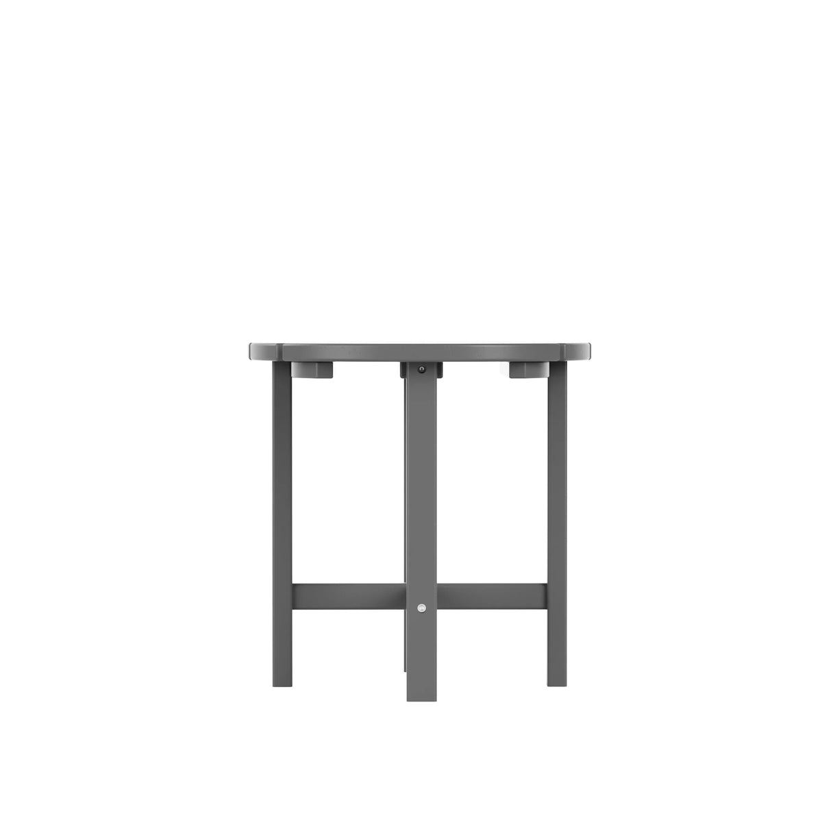 18" Round Plastic Outdoor Patio Side Table L7869