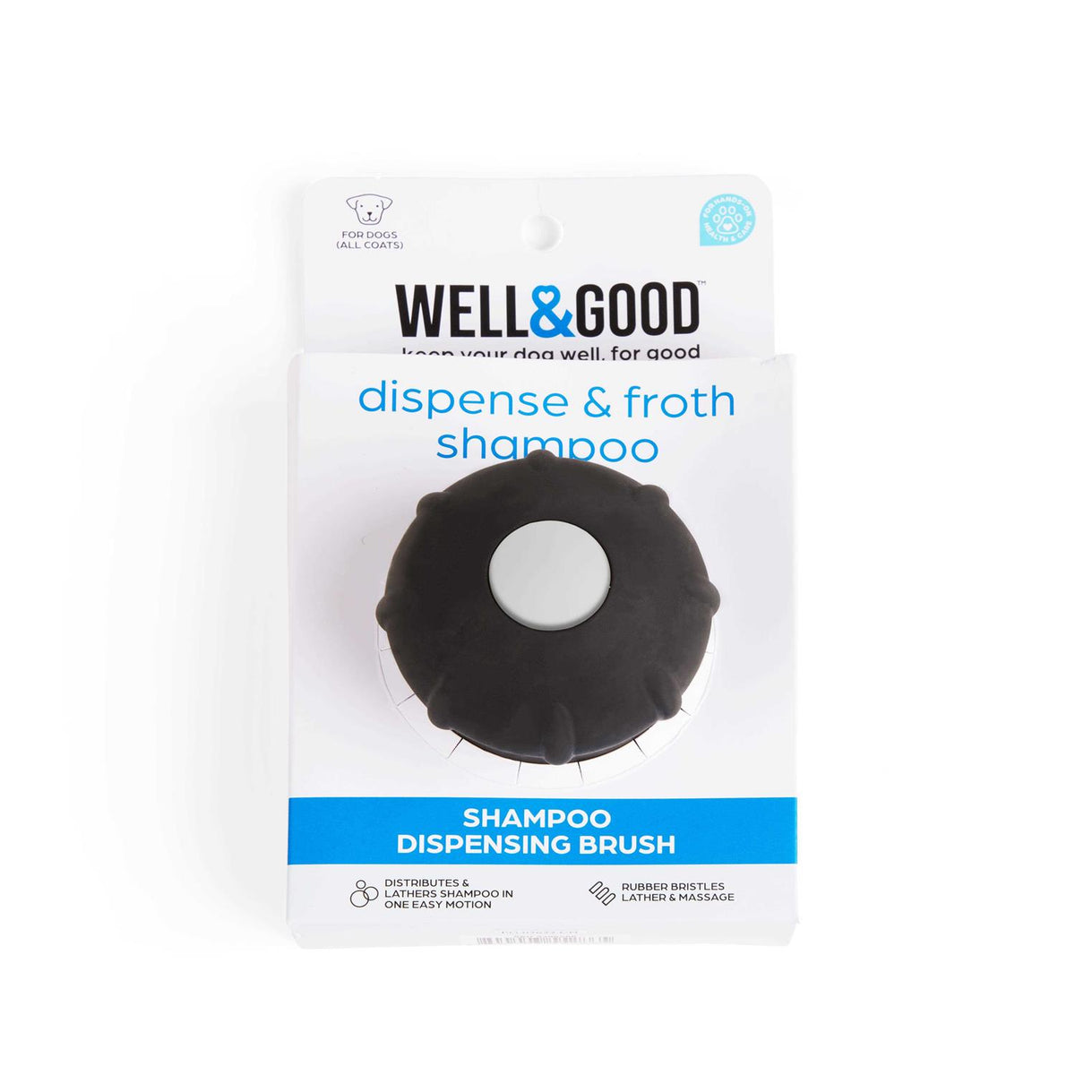 Curry Shampoo Dispensing Brush for Dogs F800