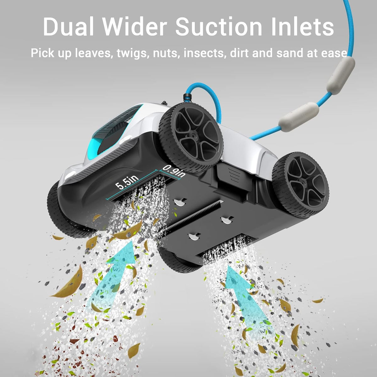 Robotic Pool Cleaner for Above Ground Pools up to 33 Feet Z618516