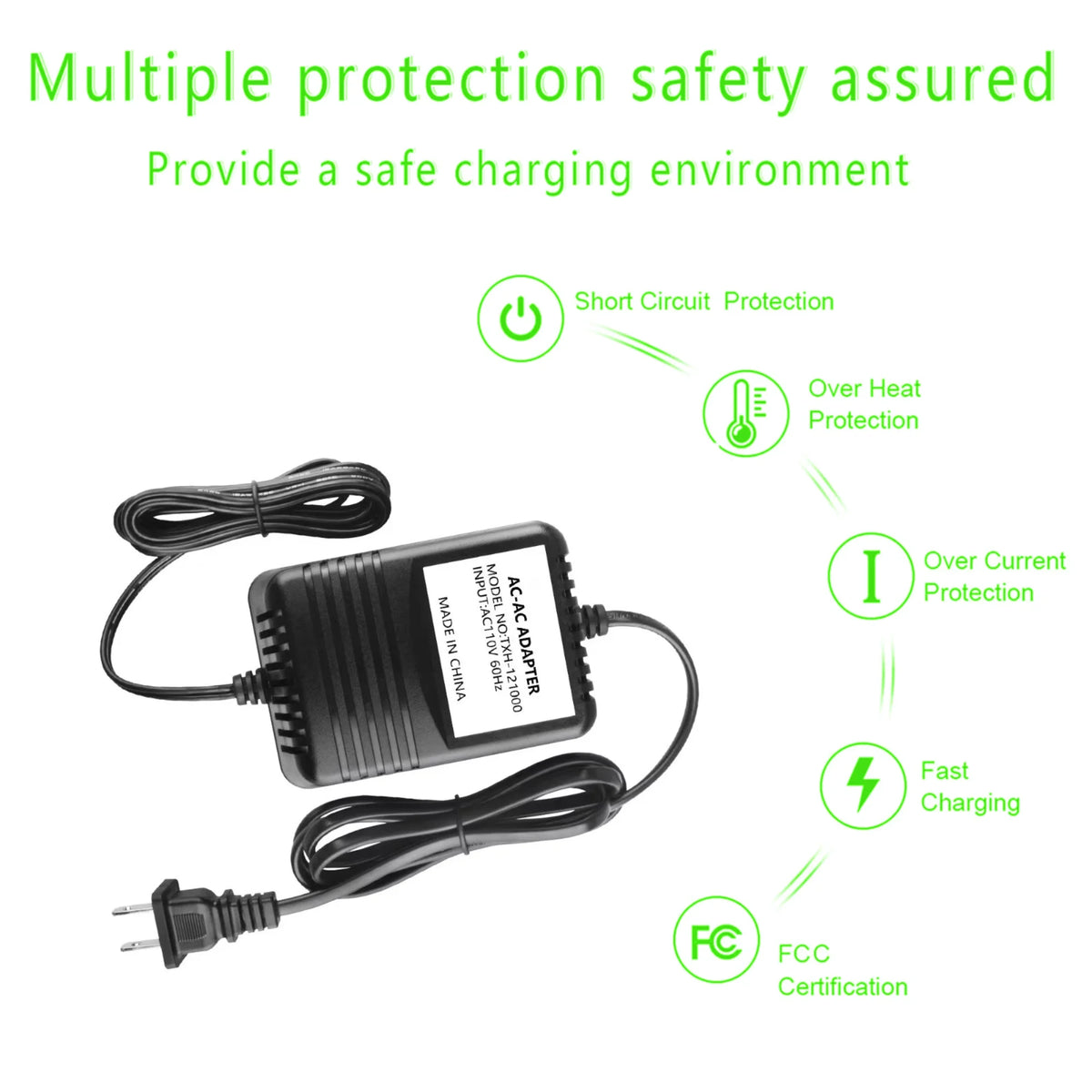 9V 2A AC Adapter D609