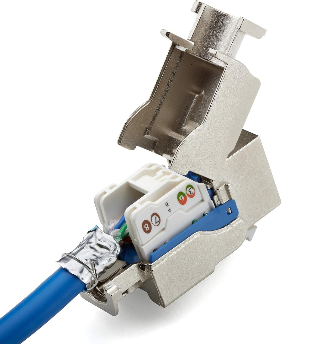 Cat5e Shielded Keystone Jack 12 Pack Z7177