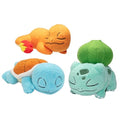5" Sleeping Squirtle, Charmander & Bulbasaur Plush 3-Pack W675702