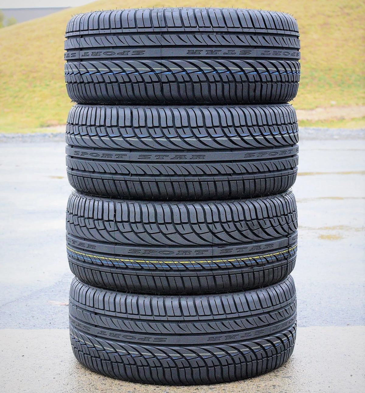 Set of 4 High Performance Tires W9373