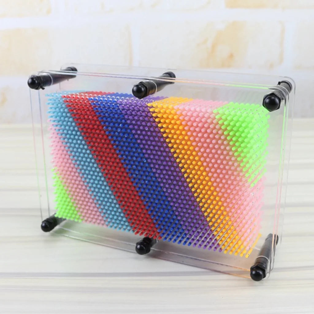 3D Pin Impression Hand Board Sculpture Board Toy U374987