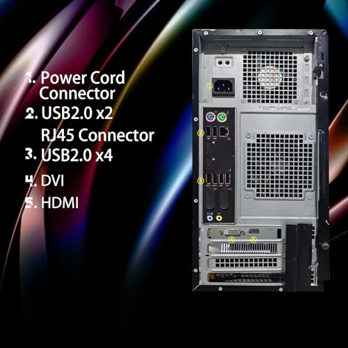 Gaming Desktop PC Intel Core i7 4th Gen 3.4GHz NVIDIA GeForce GT 1030 2GB 16GB RAM 512GB SSD Windows 10 Professional B841