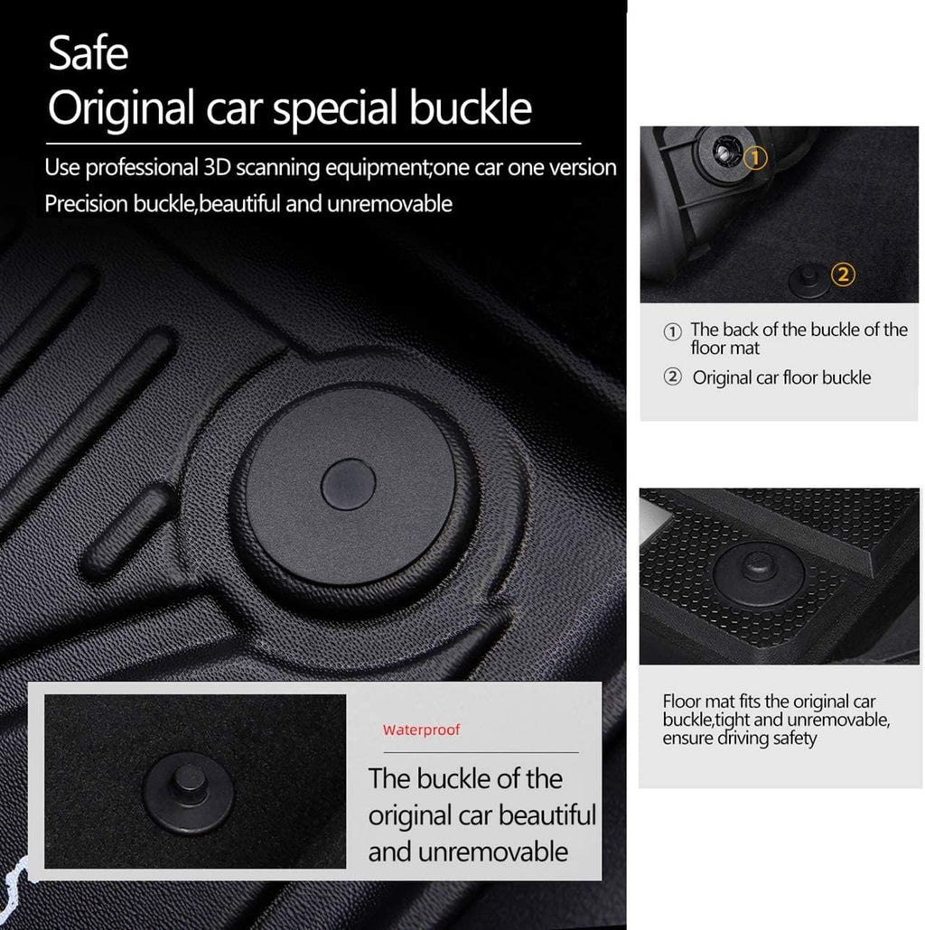 Black Car Floor Mats M2310