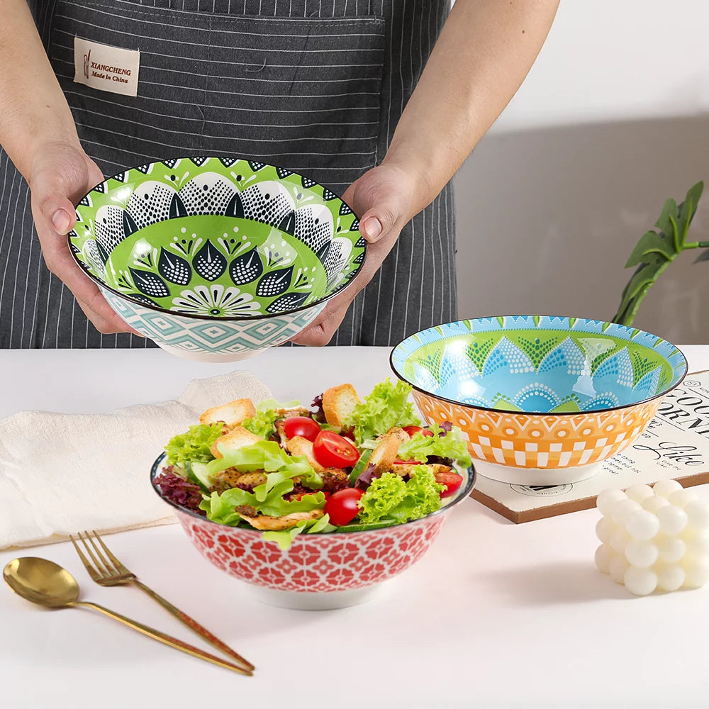 Porcelain Soup Bowls Set of 3 K245519