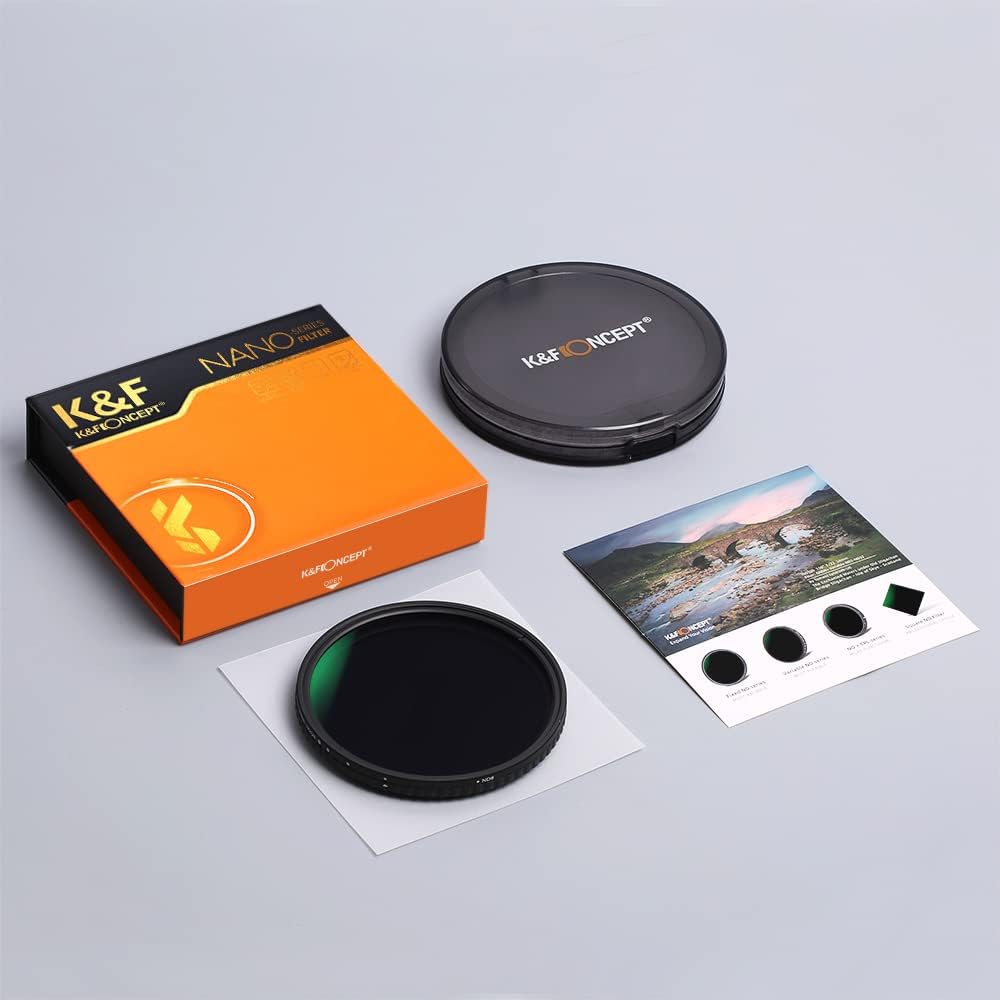 67mm Variable ND Filter ND32-ND512 5-9 Stops Neutral Density Lens Filter H891323