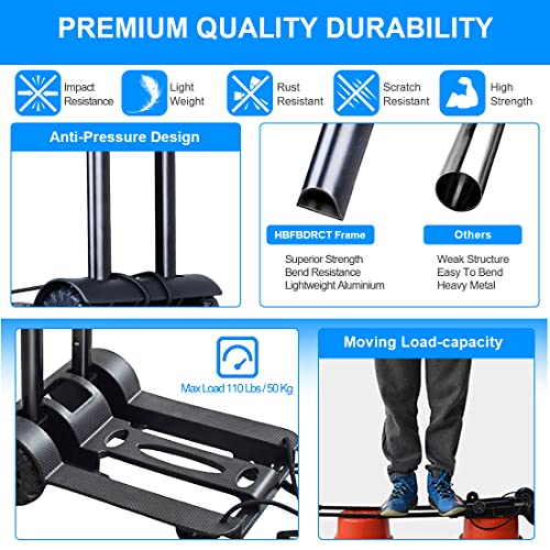 Black Folding Hand Truck U248