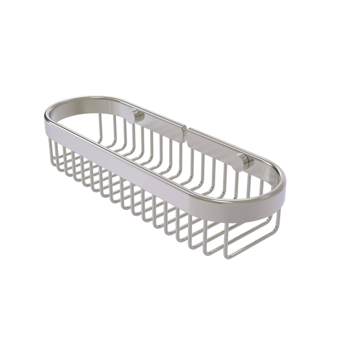 Oval Toiletry Wire Basket Satin Nickel I41959