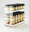22x1.5x11 Spice Rack with 2 Drawers and 2 Shelves H893