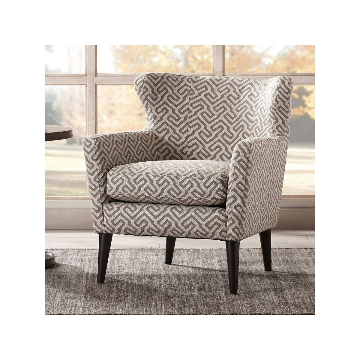Grey Concave Club Chair R775