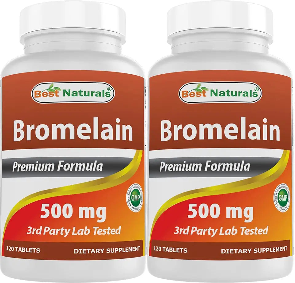 Bromelain 500mg 120 Tablets V6598