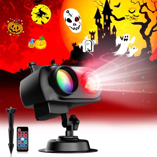 Halloween Projector Lights with Remote Control N6474