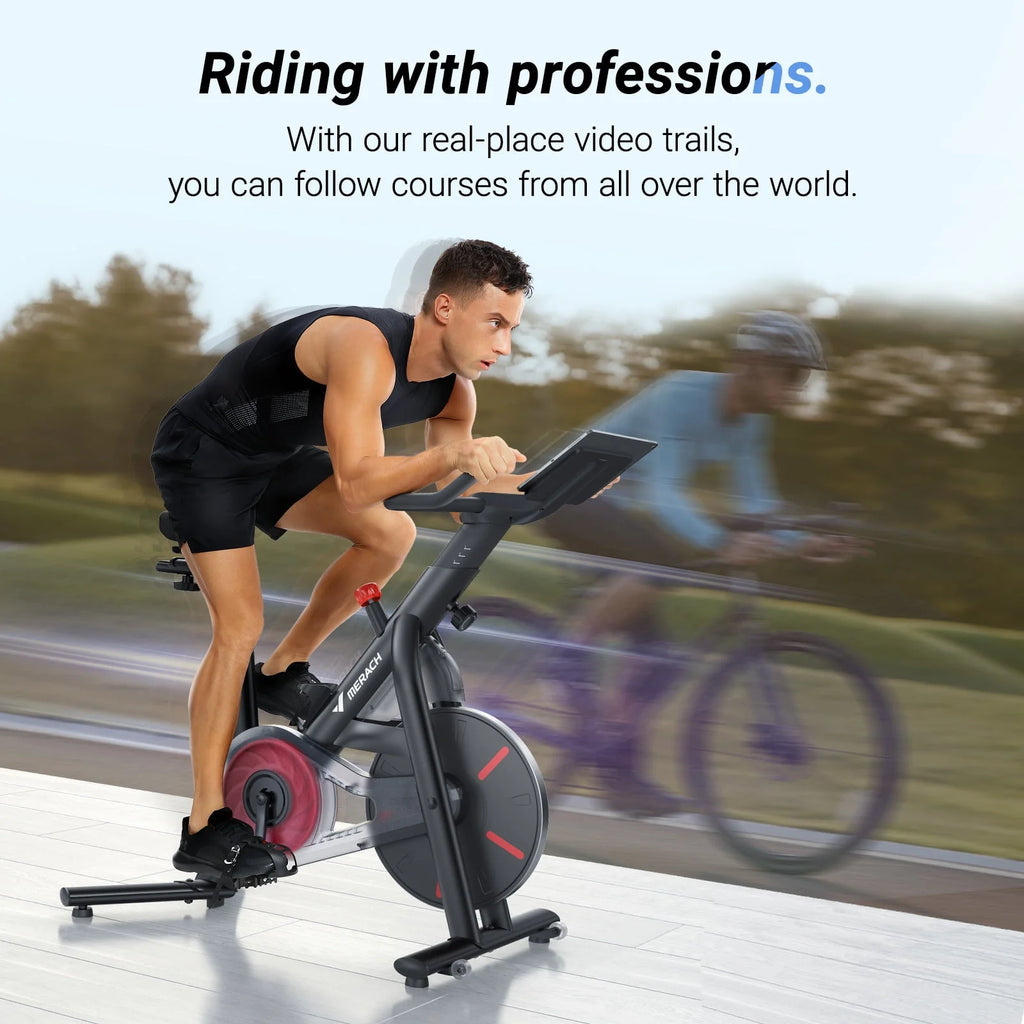 Stationary Exercise Bike Magnetic Bluetooth G138269