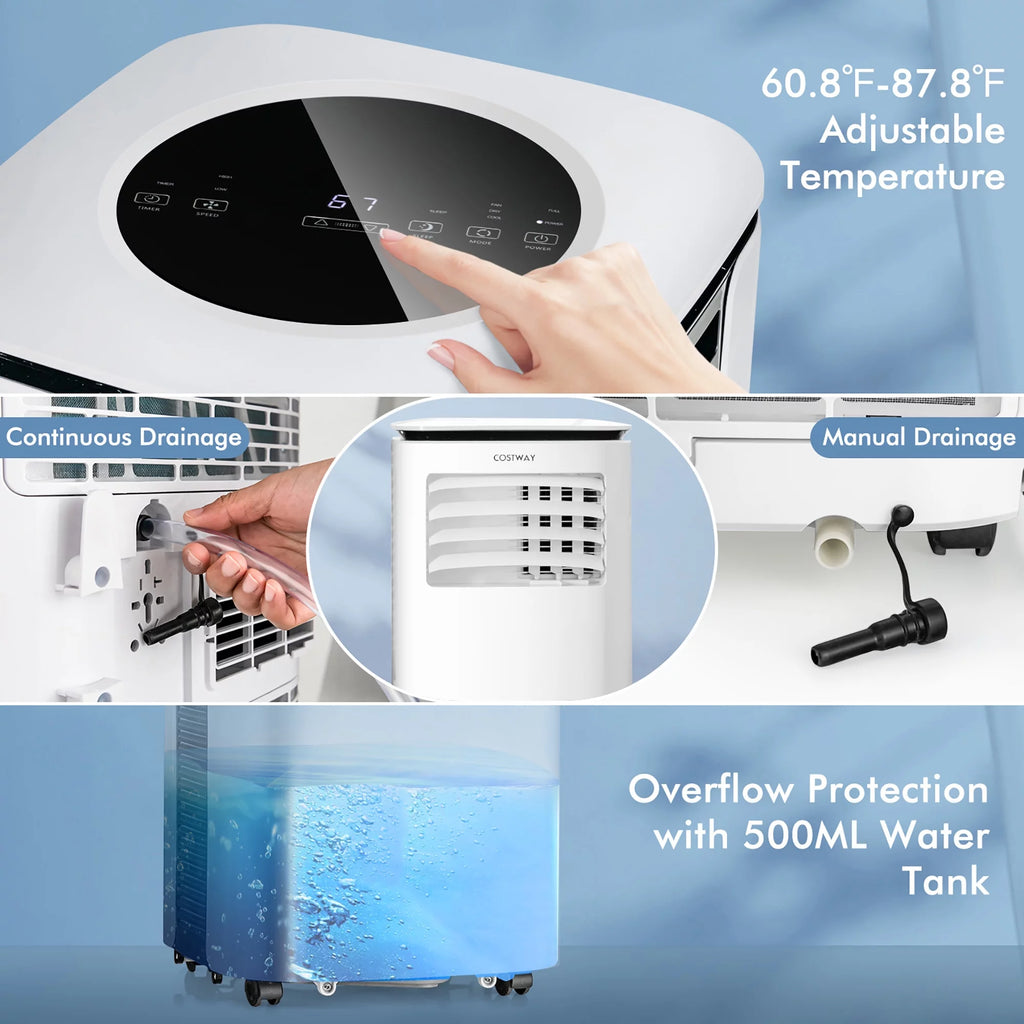 6500 BTU 3 in 1 Portable Air Conditioner T2404