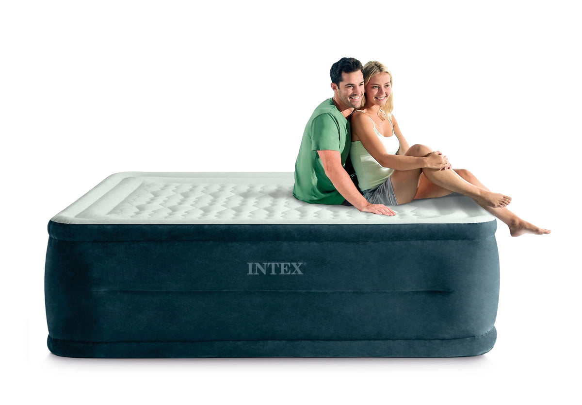 Queen Dura-Beam Airbed Mattress with Internal Pump F321
