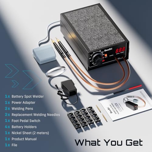 8000W Dual Pulse Portable Spot Welder X6330