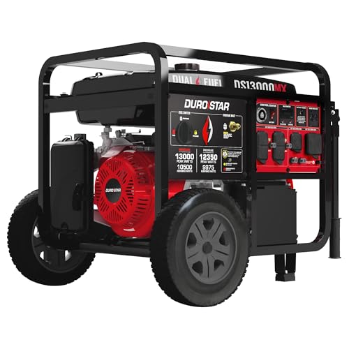 13,000-Watt 500cc Dual Fuel Portable Generator Z287